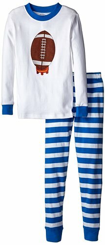 Boys Football Pajama Set by Sara's Print (Size: 4)