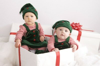le top Baby Boys' Santa's Helper Elf Outfit (Size: 3 Months)